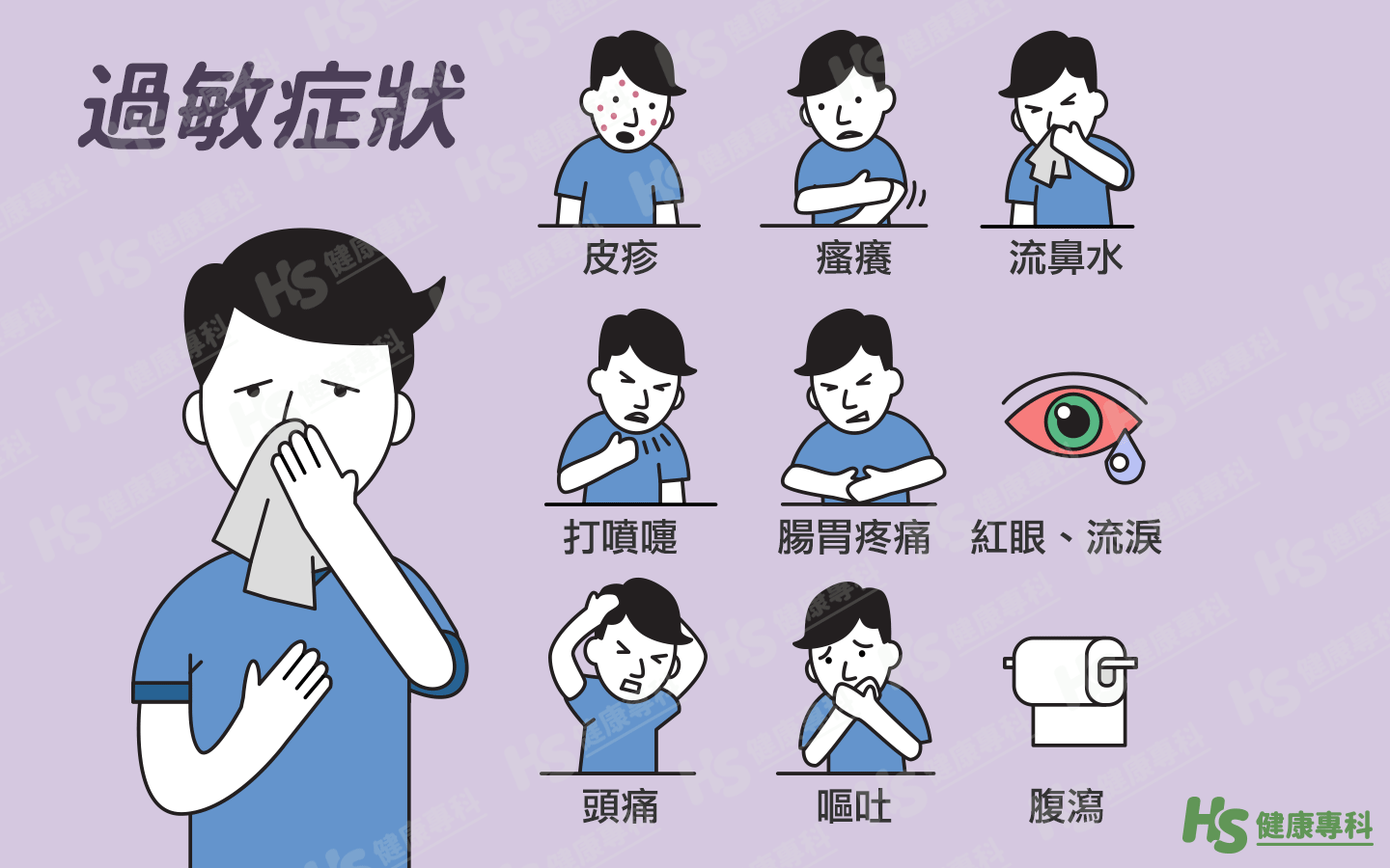 不可輕忽的「過敏」反應，醫師帶你認識過敏症狀、治療到如何預防- 健康專科, image size:1440x900